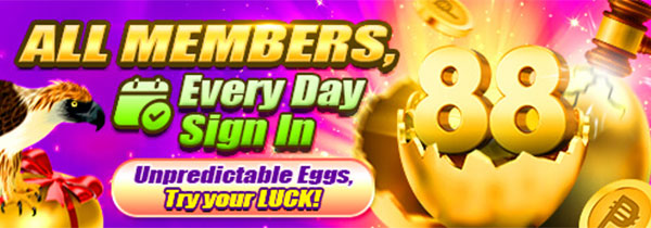 Login 7 Days to Claim  ?210 Sign In Bonus + 7 Golden Egg