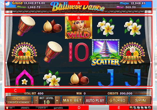 Mga Features ng Balinese Dance Slot Game