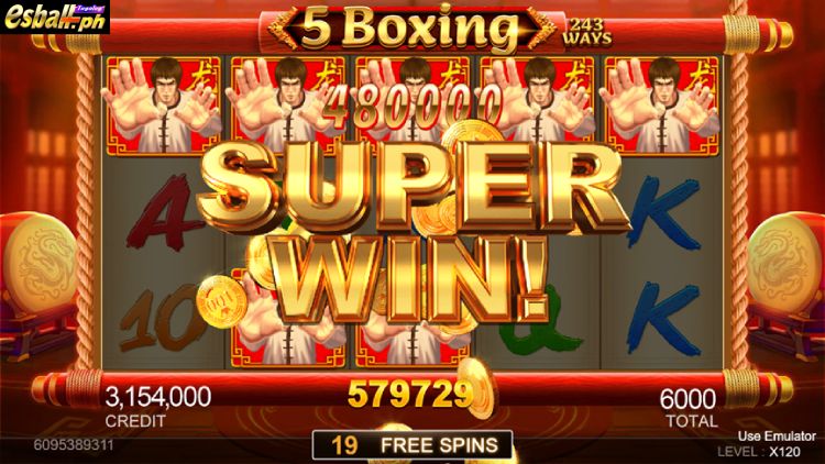 5 Boxing mula sa CQ9 Gaming Slot