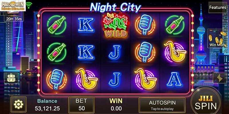 Night City Game, JILI Night City Slot Game, Night City JILI