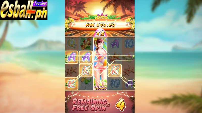 PG Bikini Paradise Slot Machine Big Win 3