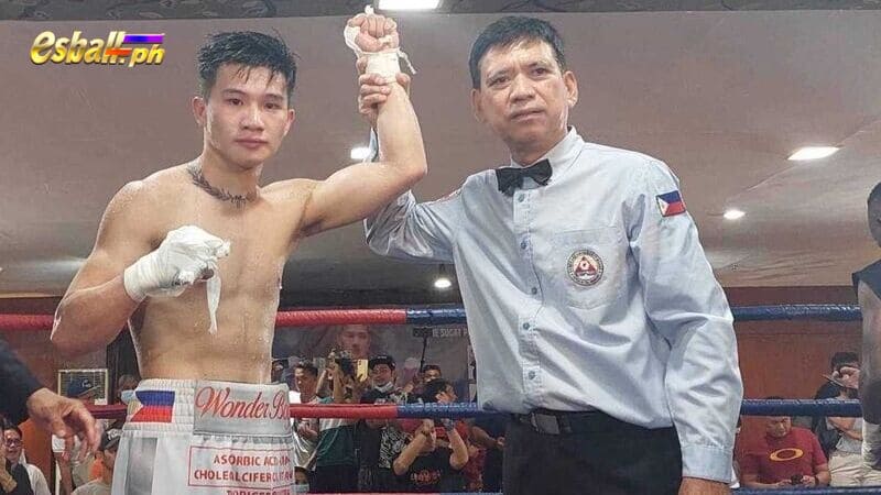 Charly Suarez Super Featherweight Filipino Boxer