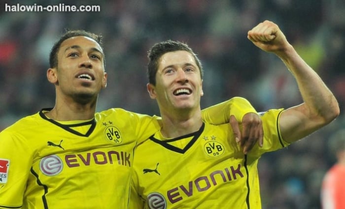 Tunggalian sa pagitan nina Robert Lewandoski at Aubameyang