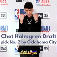 Chet Holmgren draft pick No. 2 ng Oklahoma City