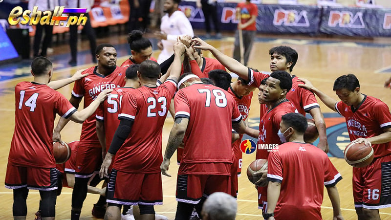 Fans Support for the PBA Ginebra Barangay San Miguel team